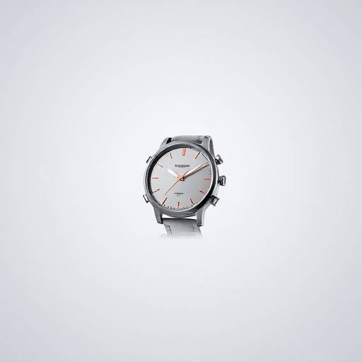Strakke productfoto van een horloge op een neutrale achtergrond